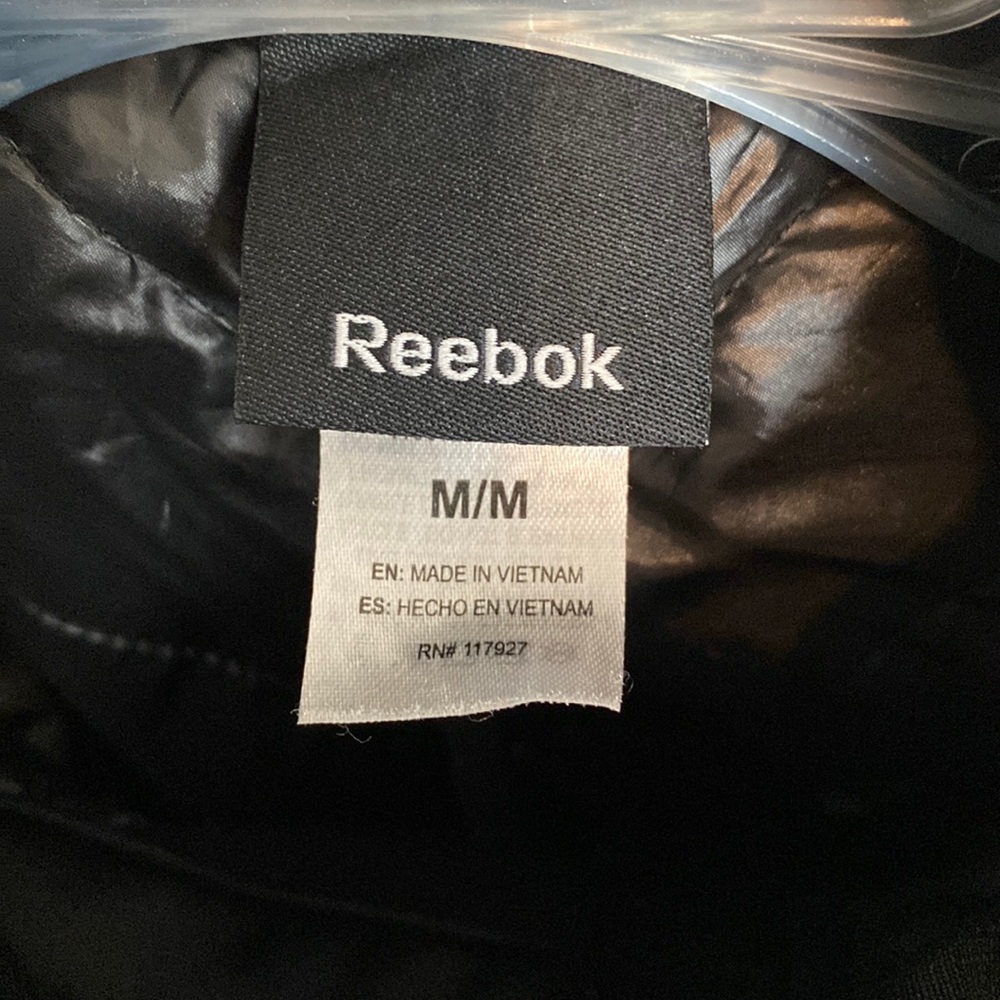 Black Reebok zip up performance jacket - Picture 4 of 4